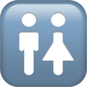 Panneau Toilettes