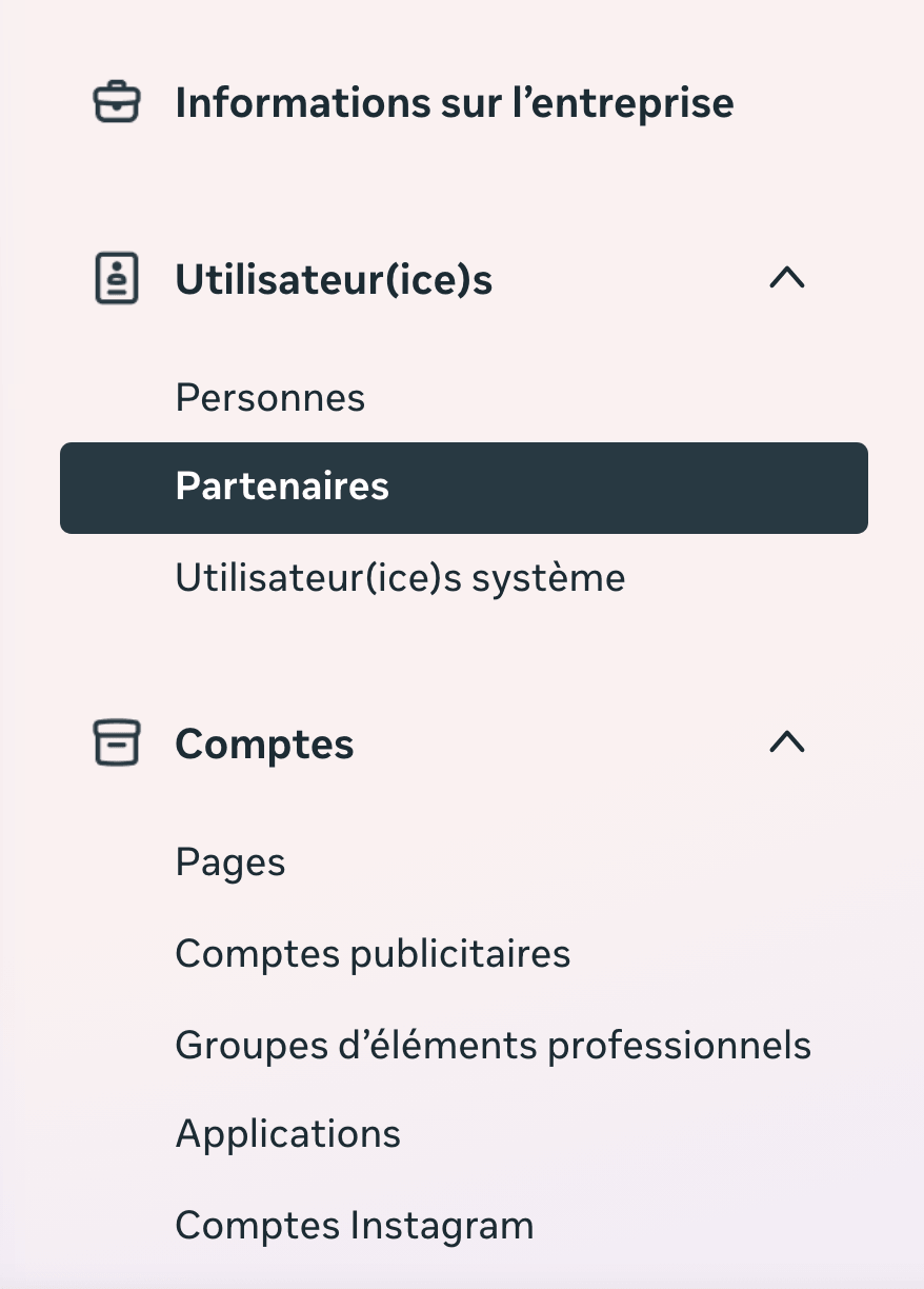 Vérifiez votre portefeuille Meta Business